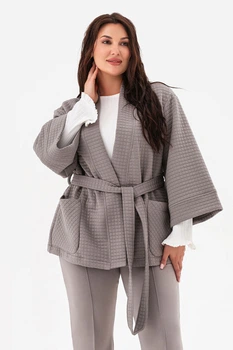 Кардиган SQUARE сірий L/XL (3043312)