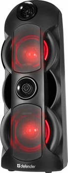 Портативна колонка Defender G78 70W LED bluetooth Black (4714033651783)