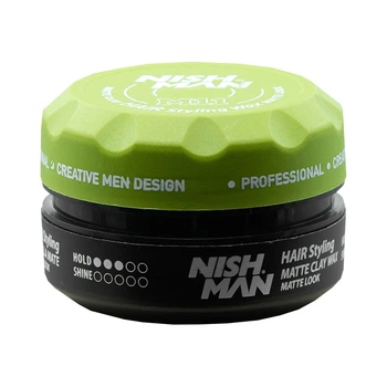 Матовая глина для укладки волос Nishman Matte Clay M11 150 мл