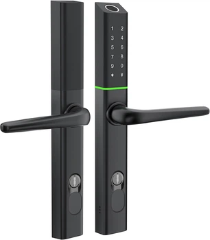 Розумний замок SEVEN Lock SL-7763BF Black – фото, відгуки