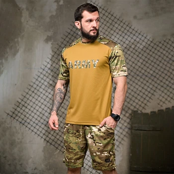 Комплект 7.62 Tactical Army Футболка + Шорти мультикам розмір L