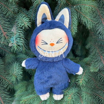 Мягкая Игрушка Лабубу Labubu синий Украина плюш 34*13*8см (00422-81)
