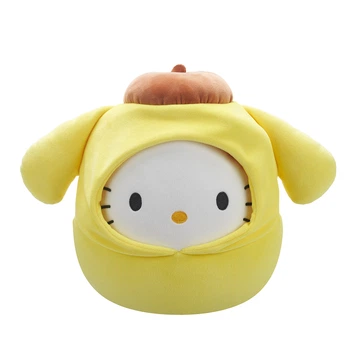 Мягкая игрушка Squishmallows - Хеллоу Китти в образе Помпомпурин (20 cm)