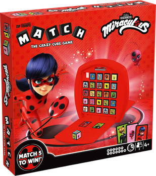 Настільна гра Winning Moves Top Trumps Match: Леді Баг і Супер-Кіт (міжнародне видання) (5036905040594)