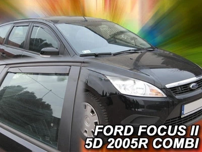 Дефлектори вікон вітровики Ford FOCUS 5D Combi 04-11 вставні 4шт Heko Форд Фокус АМ0007240