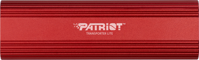 Dysk SSD Patriot Transporter Lite 2TB USB 3.2 Type-C Red (PTPL2TBPEC) External