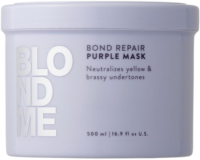 Маска для волосся Schwarzkopf Professional Blondme Bond Repair Purple для світлого волосся 500 мл (4067971081342)