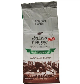 Кава мелена Maatouk з кардамоном 450 г