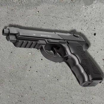 Пневматичний пістолет Borner Sport 306M (Beretta 90, метал) — CO₂, 4.5 мм, швидкість 120 м/с