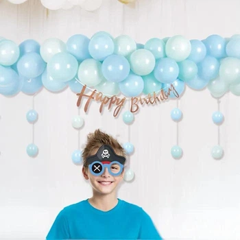 Фотозона из воздушных шаров "Happy Birthday" 31шт/наб R35117