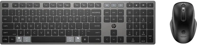 Комплект клавіатура та миша HP 720 Multi-Device Rechargeable, BT, EN/UK, чорний (9T5A9AA)