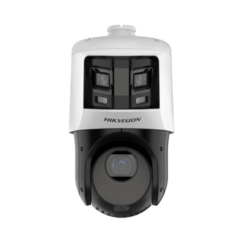 IP PTZ-видеокамера 6Mp+4Mp Hikvision DS-2SE4C425MWG-E/26 F0 f=2.8mm+4.8-120mm, ИК+LED, 25x зум (99-00020654)