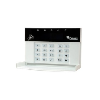 Проводная клавиатура для сигнализации Pyronix PCX-LCDP Белый Черный LCD экран встроенный считыватель для Enforcer 32-WE PCX