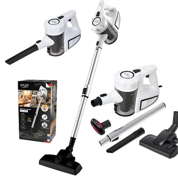 Ручний вертикальний пилосос Adler AD 7036 white, 800 Вт