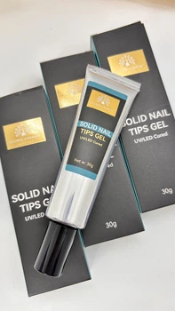 Професійний гель для кріплення тіпсів Global Fashion Solid Nail Tips Gel 30g