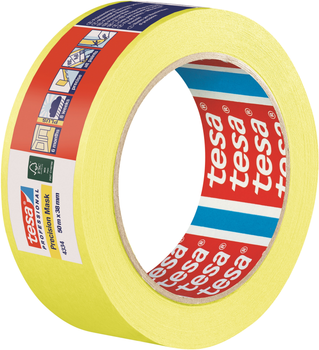Taśma malarska TESA +150°C 8 mies. 50 m x 38 mm Żółta (04334-00003)