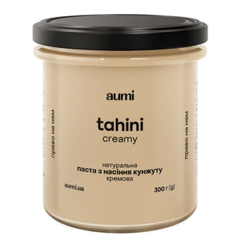 Паста из семян кунжута (тахини) 300 г ТМ Aumi