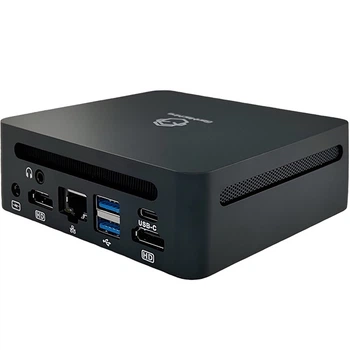 Мини-ПК GenMachine Ren 4000 Ryzen 3 4300U RAM 16GB SSD 256GB LAN Wi-Fi Bluetooth Windows 11 Черный (2132)