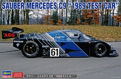 Збірна модель 1:24 автомобіль Sauber Mercedes C9 1989 Test Car Hasegawa (20626)
