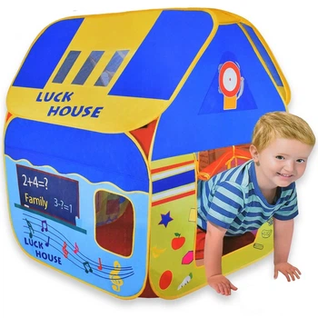 Детская игровая палатка домик Luck House для детей от 3 лет размер 83*86*110 см