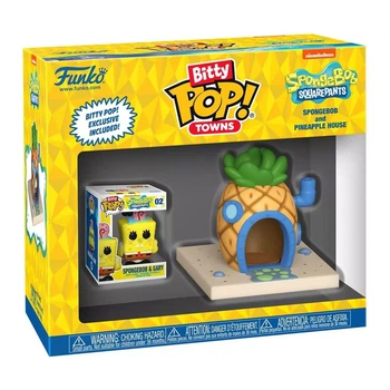 Набір фігурок Funko POP! Bitty Губка Боб Квадратні Штани (83638)