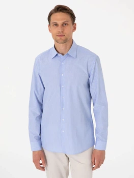 Рубашка мужская Pierre Cardin G021SZ004-000-2254003(Yesil) XL Капучино (8683858969488)