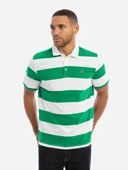 Поло довге чоловіче U.S. Polo Assn 11D212-2600A XL Зелене (786662010686)