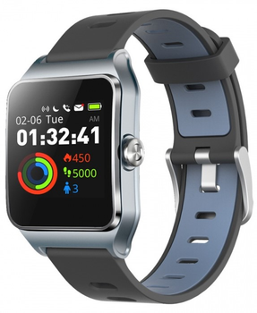 Smartband Umax U-Band P1 PRO (UB521) Silver (955555906906548) - Outlet