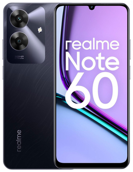 Мобільний телефон Realme Note 60 6/128GB Marble Black (6941764446694) (860118070279392) - Уцінка
