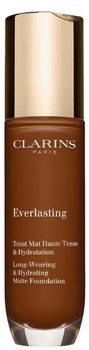 Тональний флюїд для обличчя Clarins Everlasting Longwearing & Hydrating Matte 120C Espresso 30 мл (3380810403015)