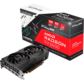 Sapphire AMD Radeon RX 6600 8GB 新品未開封 Видеокарты Sapphire RX 6600 купить в Киеве: цена, отзывы