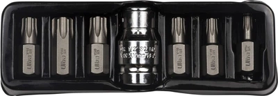 Набор бит Ultra TORX 10 мм 7 шт S2 (пласт. кейс) (4016902)