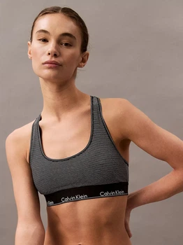 Бюстгальтер без косточек Calvin Klein Underwear F3785-XV8 XS Черный (196807897476)