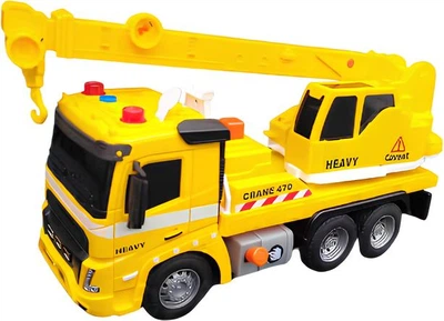 Автомобіль-кран Shantou Yisheng інерційний зі світлом і звуком 1:16 (A1110-5)