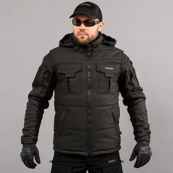 Жилетка утеплённая Armoline ANTITERROR II Black. 2XL
