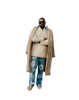 Ростовая фигура Канье Уэст (Kanye West) 180 см картон