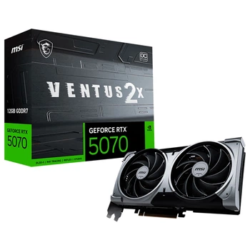 Відеокарта MSI GeForce RTX 5070 Ventus 2X OC 12GB GDDR7