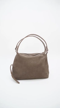 Замшевая женская сумка кросс-боди темно-бежевая ARTiS Bags 1669 207-4222