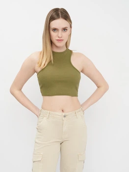 Топ Missguided зелений UZPRJ881 36