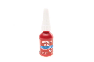 LOCTITE 243, 10ML Фиксатор резьбы (синий) (средняя фиксация), макс. диаметр резьбы М36 1918989 HENKEL