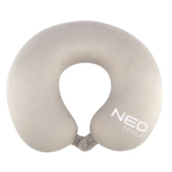 Подушка для подорожей Neo Tools GD016 з Memory Foam, сірий колір NEO Tools