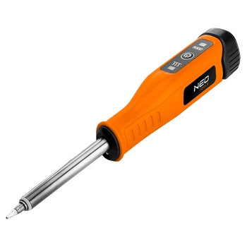 Акумуляторний паяльник NEO 4 В 19-250 USB Type-C, до 450°C, літій-іонний акумулятор NEO Tools