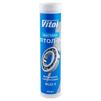 Литол-24 смазка "VITOL" туба 0,4 кг