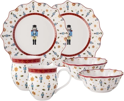 Столовий сервіз Villeroy & Boch Toy's Delight 6 предметів 2 персони (1485857287)