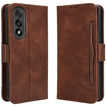 Чохол-книжка з кишеньками Deexe Wallet Stand для OnePlus Nord 5 / Ace 5 Ultra - Brown