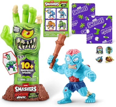 ザウルス Manb-O、Big mouth、Prop Shiner 3本セット Ігрова фігурка Smashers Horror House-Small Zombie 74139A – іграшки