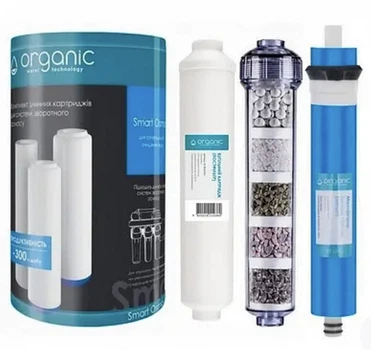 Комплект картриджей Organic Smart Osmo 6 мембрана Organic 50G