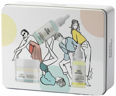 Набір для догляду за обличчям Skin Generics iDSkin Identity Крем з ніацинамідом 5% 50 мл + Сироватка проти прищів 30 мл + Сироватка з гіалуроновою кислотою 30 мл (8436559352598)