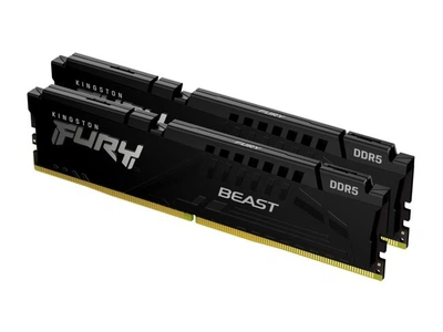 Модуль пам'яті DDR5 2x16GB/5200 Kingston Fury Beast Black (KF552C40BBK2-32)