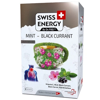 Протизастудний засіб Swiss Energy Herbal tea Mint - Black Currant